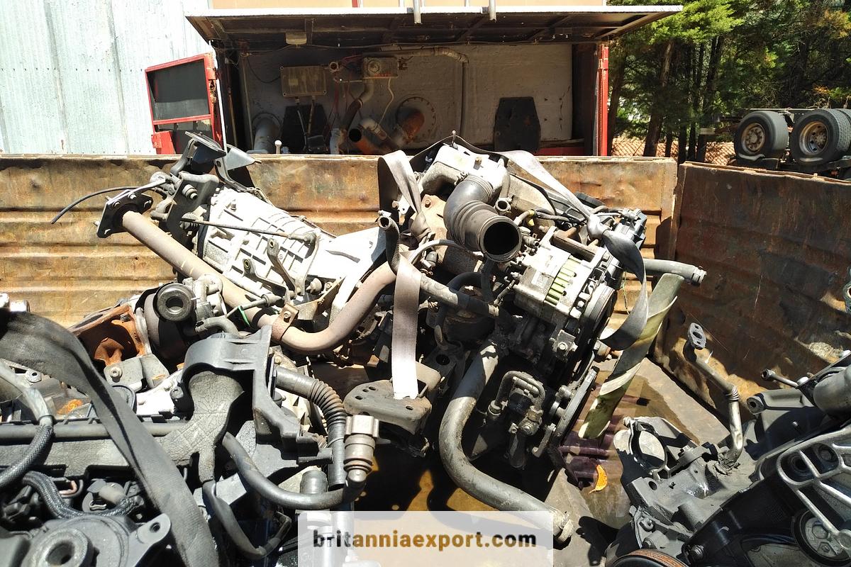 Used 1993 MAZDA E2200 2.2 Diesel Engine with 5 Speed Manual Gearbox Complete