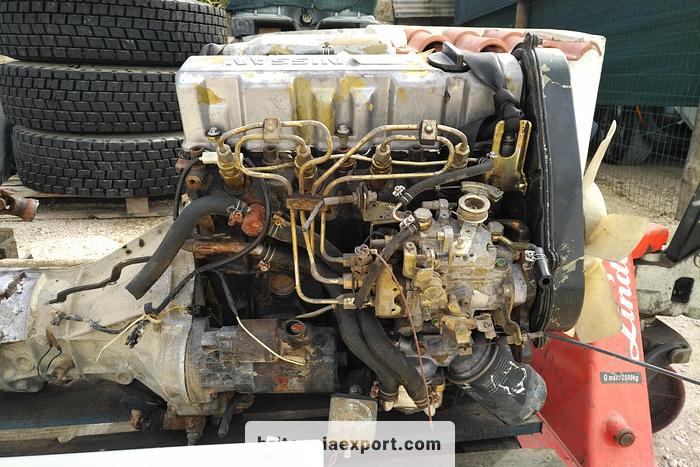 Used 1987 NISSAN LD20-II 2.0 diesel engine & manual gearbox for Nissan Vanette