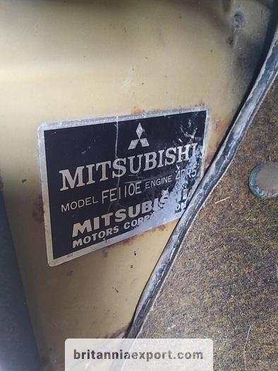 Used 1981 MITSUBISHI Canter FE110 2.7 diesel 5.5 ton tipper.