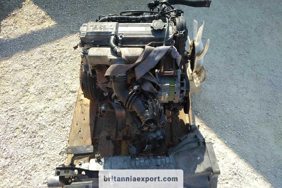 Used 1993 MAZDA 2.2 Diesel Engine & 5 Speed Manual Gearbox E2200 / Bongo / Ford / Kia Applications
