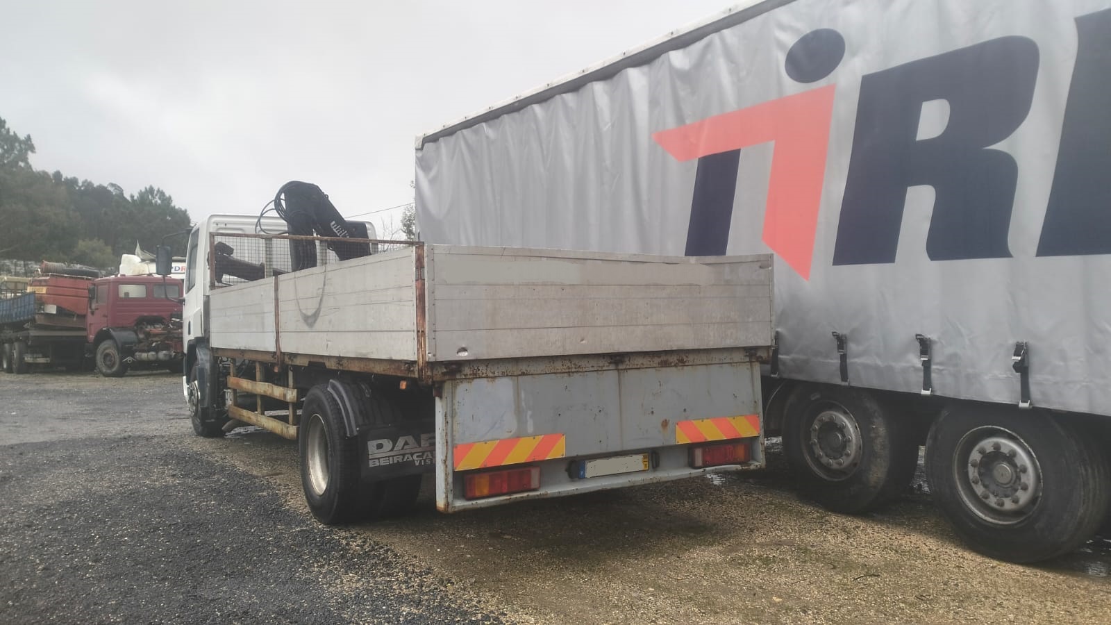 Used 1996 DAF 65 210 ATI | Euro 2 | 19 Ton | On Springs | Dropside Truck With HIAB Crane