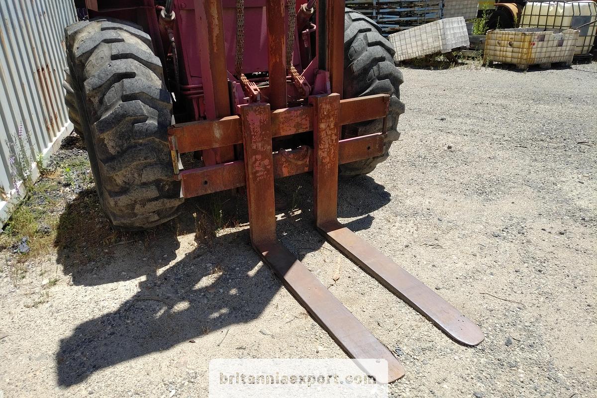 Used 1985 MANITOU MB30 C Rough Terrain 3 Ton Forklift, 6086 Hours