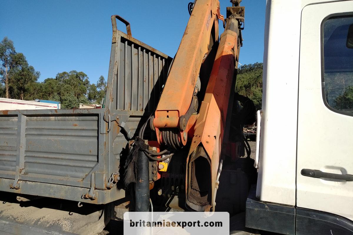 Used 2003 MERCEDES-BENZ Atego 1528 | 15 Ton | 3 Way Tipper | with Palfinger PK7501 5.7 Ton Crane