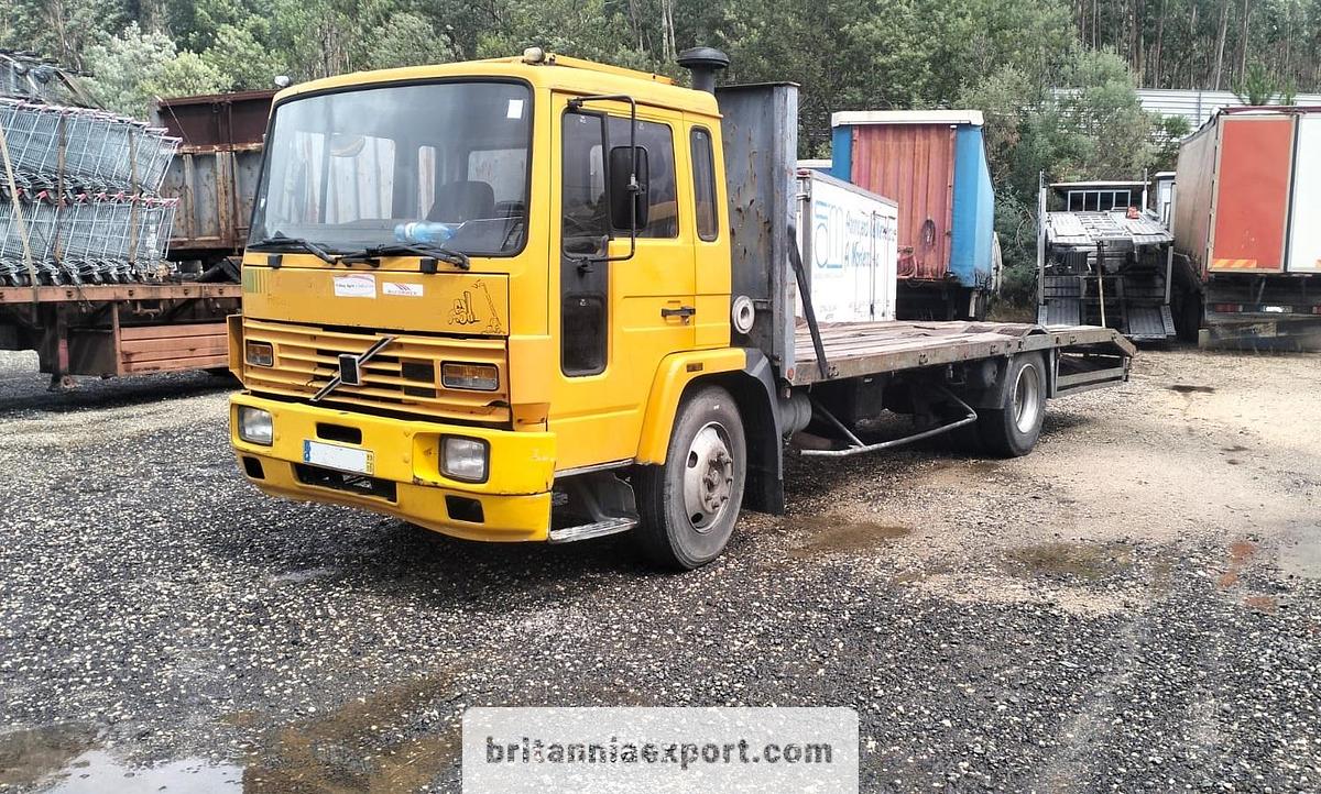 Used 1989 VOLVO FL614 170 14 Ton Plant Recovery Truck Manual Ramps