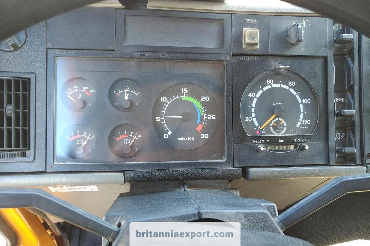 Used 1989 VOLVO FL614 Turbo 170 14 Ton Plant Recovery Truck Manual Ramps