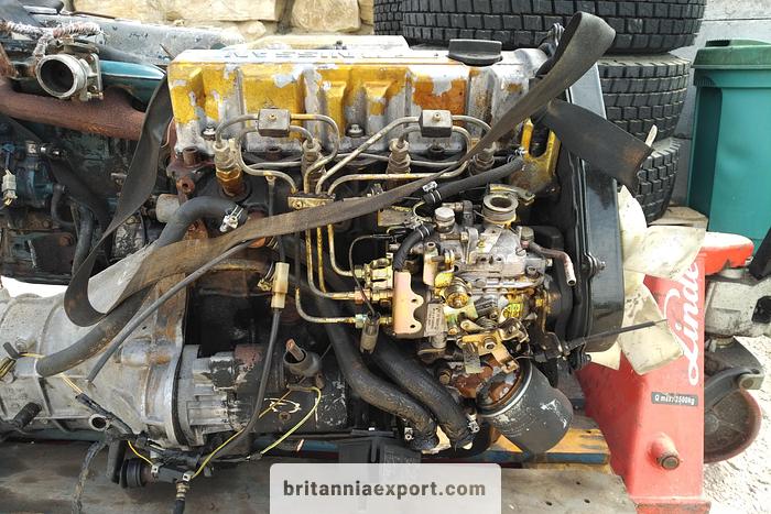 Used 1987 NISSAN LD20-II 2.0 diesel engine & manual gearbox for Nissan Vanette