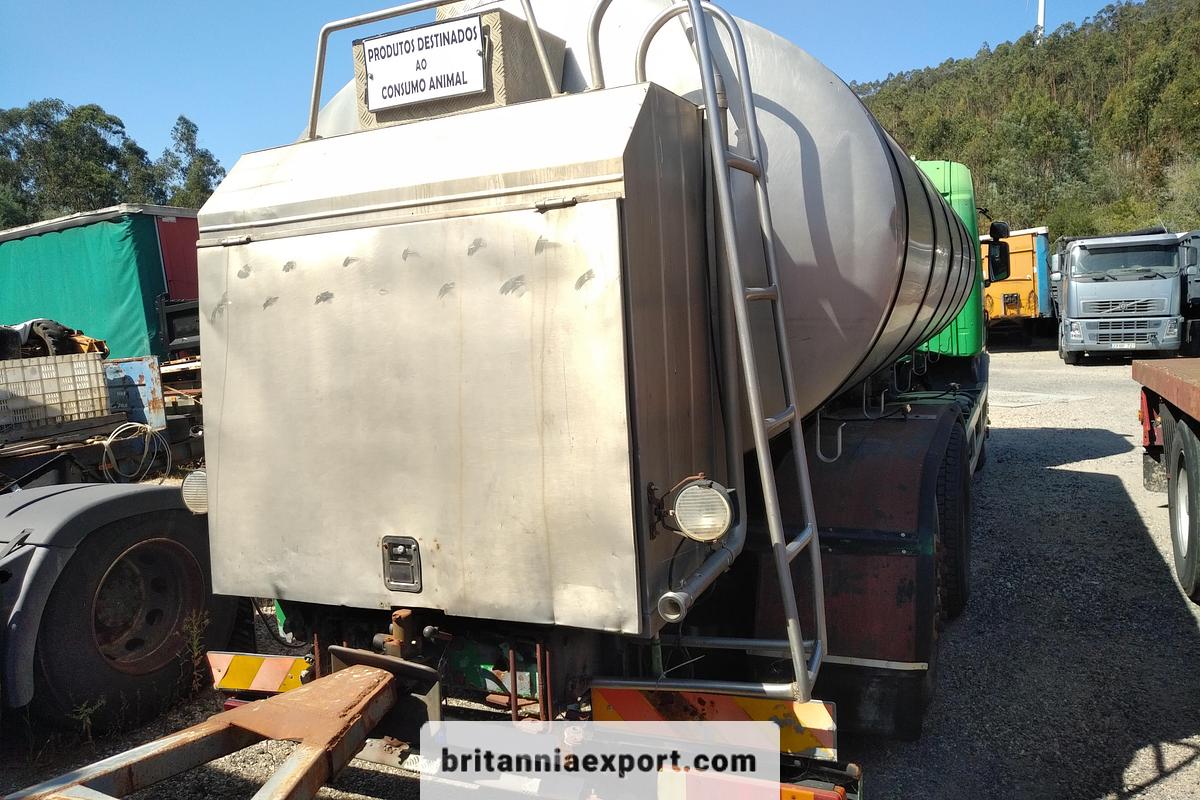 Used 1997 SCANIA 124 L 400 6x2 Stainless Steel Food Tanker Truck