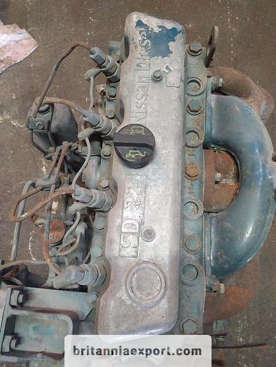 Used 1988 Nissan SD22 2.2 diesel engine.