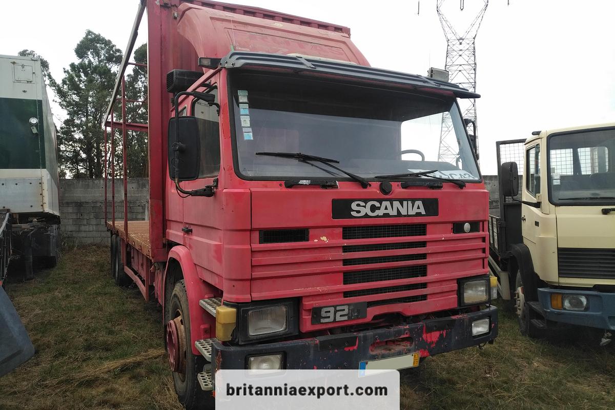 Used 1987 SCANIA P 92H Intercooler 6x2 10 tyres 26 ton