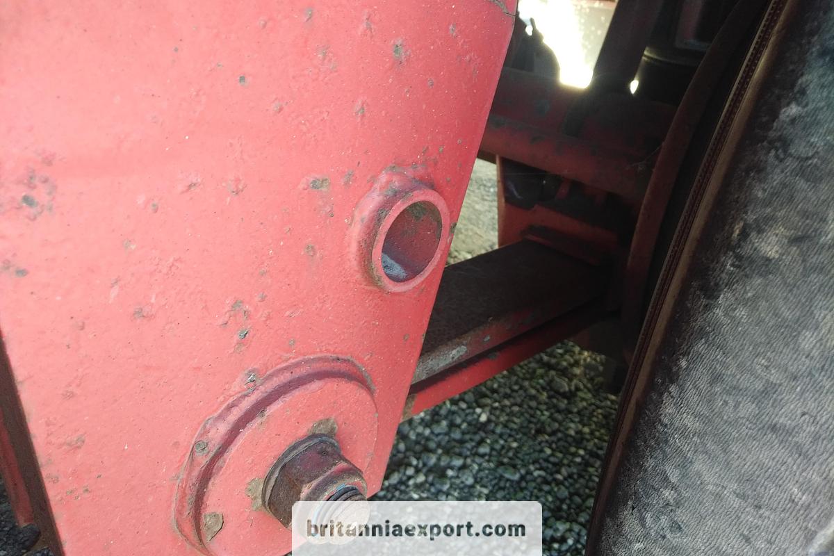 Used 1991 Trouillet  ST3340 Heavy Duty Flatbed Semi-Trailer Container Twist Locks 33500 Kg GVW
