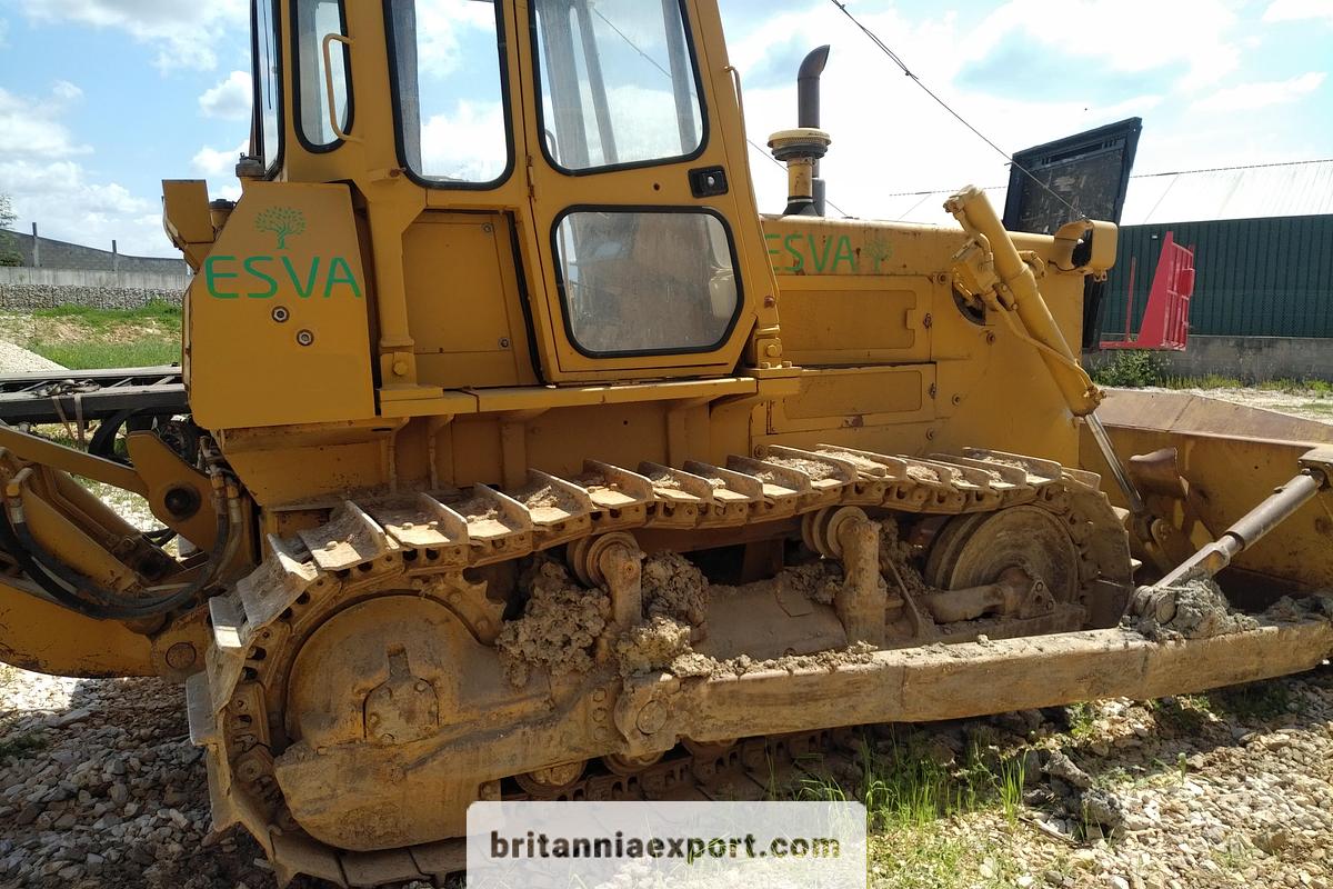 Used 1990 FIATALLIS 581/FD14 Bulldozer with Ripper | 4525 Hours | Heavy Duty Crawler Dozer