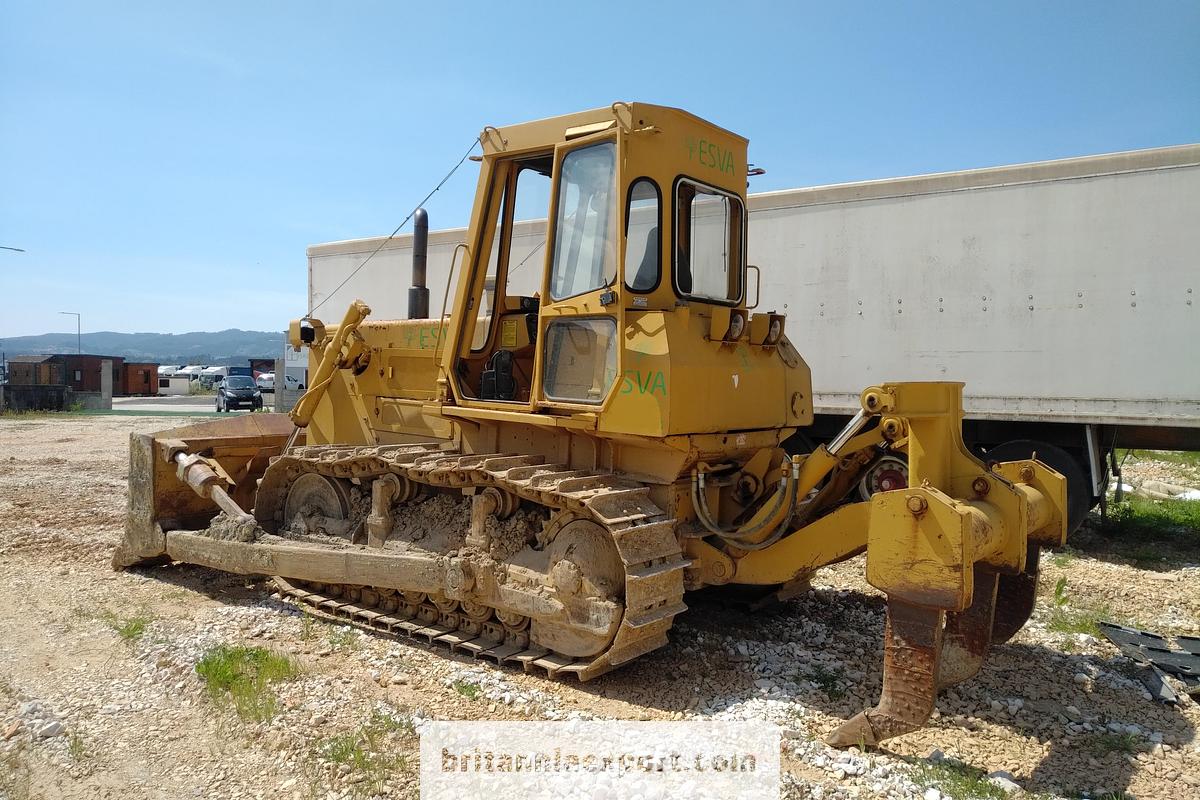 Used 1990 FIATALLIS 581/FD14 Bulldozer with Ripper | 4525 Hours | Heavy Duty Crawler Dozer