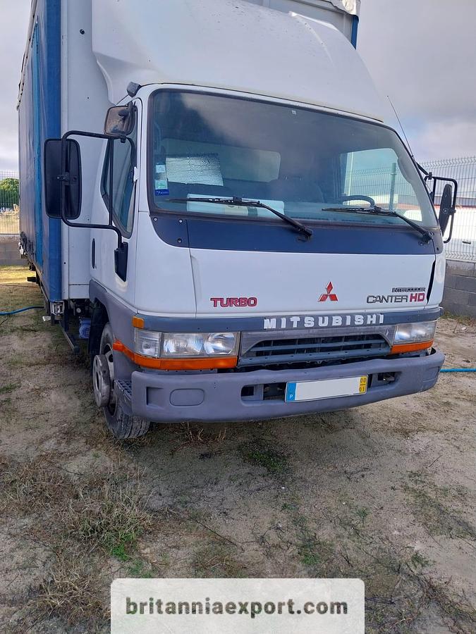 Used 2000 MITSUBISHI Canter FE659 HD 3.9 TD Euro 2 7.5 ton Curtainsider Truck