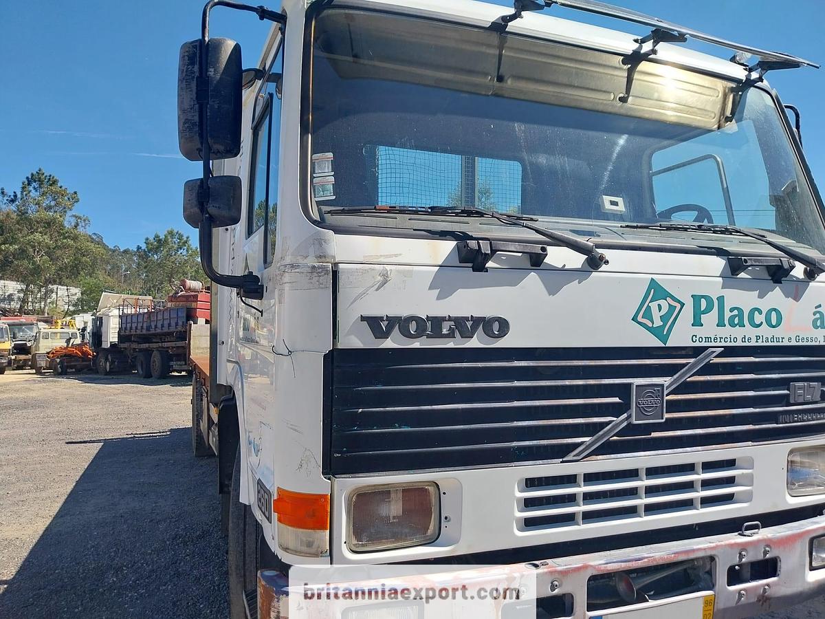 Used 1996 VOLVO FL7 260 Intercooler 19 Ton Flatbed Truck