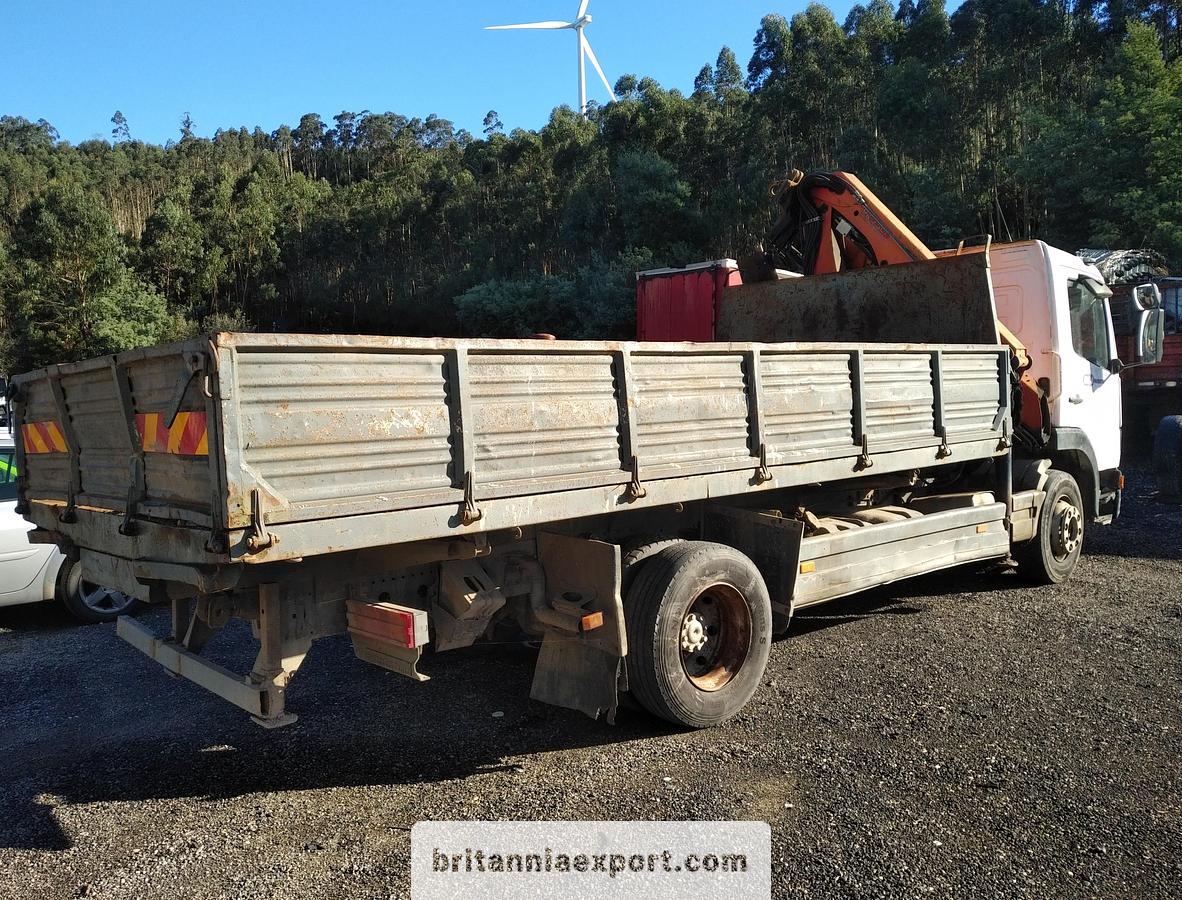 Used 2003 MERCEDES-BENZ Atego 1528 | 15 Ton | 3 Way Tipper | with Palfinger PK7501 5.7 Ton Crane