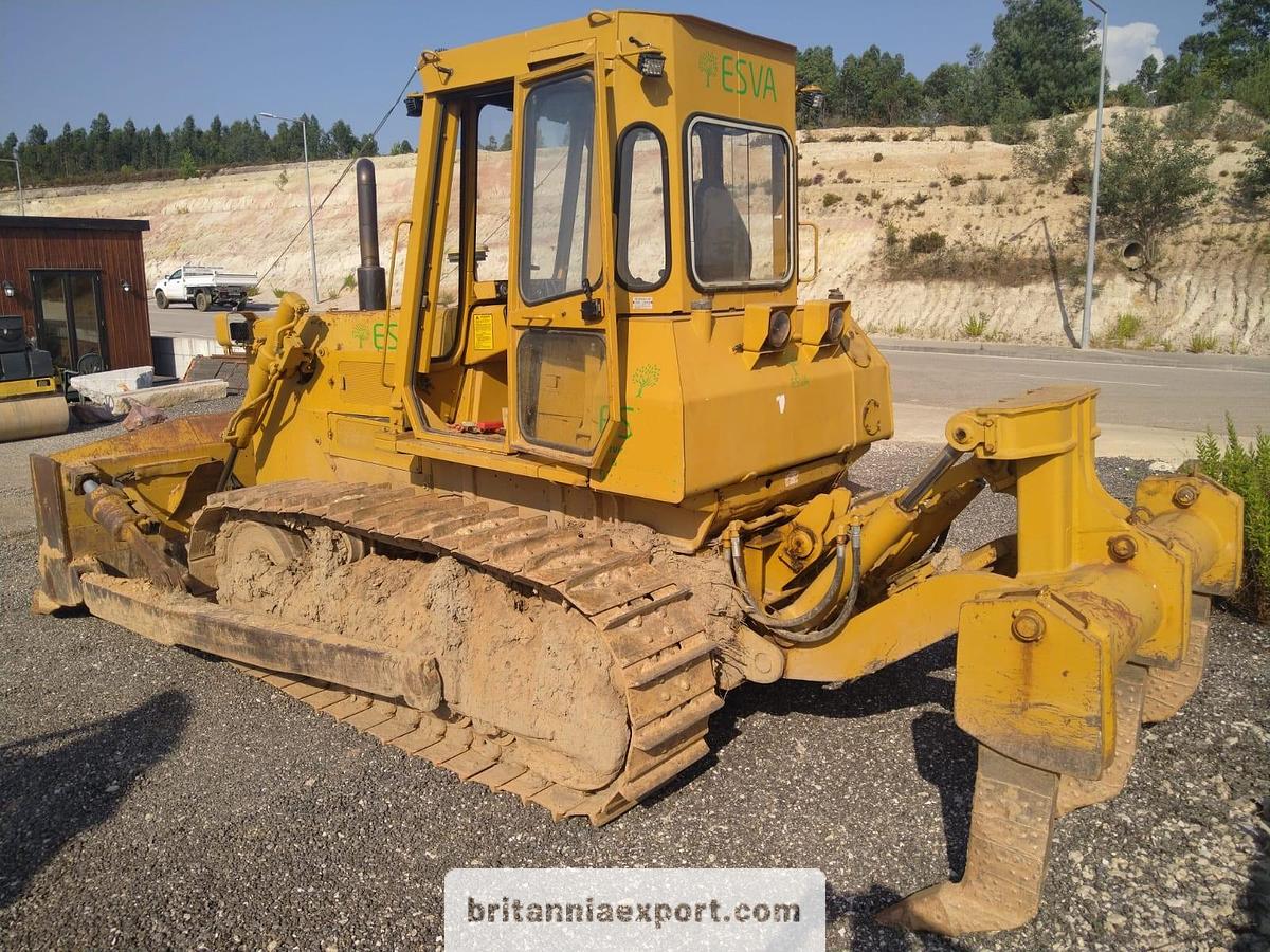 Used 1990 FIATALLIS 581/FD14 Bulldozer with Ripper | 4525 Hours | Heavy Duty Crawler Dozer