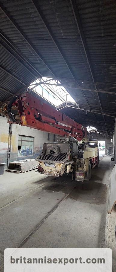 Used 1985 MERCEDES-BENZ 1624 OM441LA Truck with Putzmeister 22m Concrete Pump