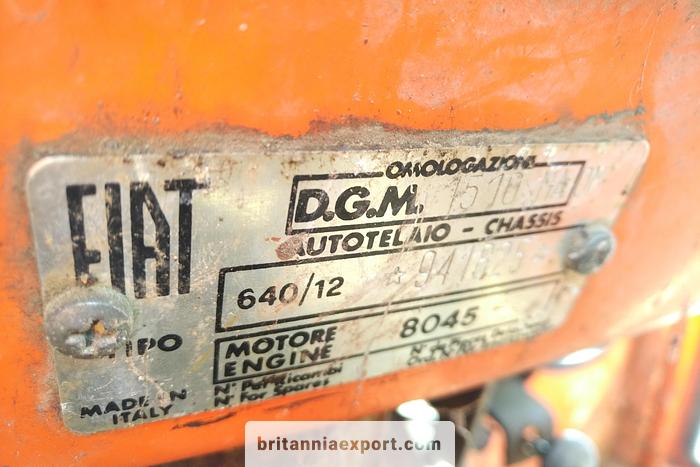 Used 1977 FIAT 640 3.5 diesel 64 HP 2WD Farm Tractor