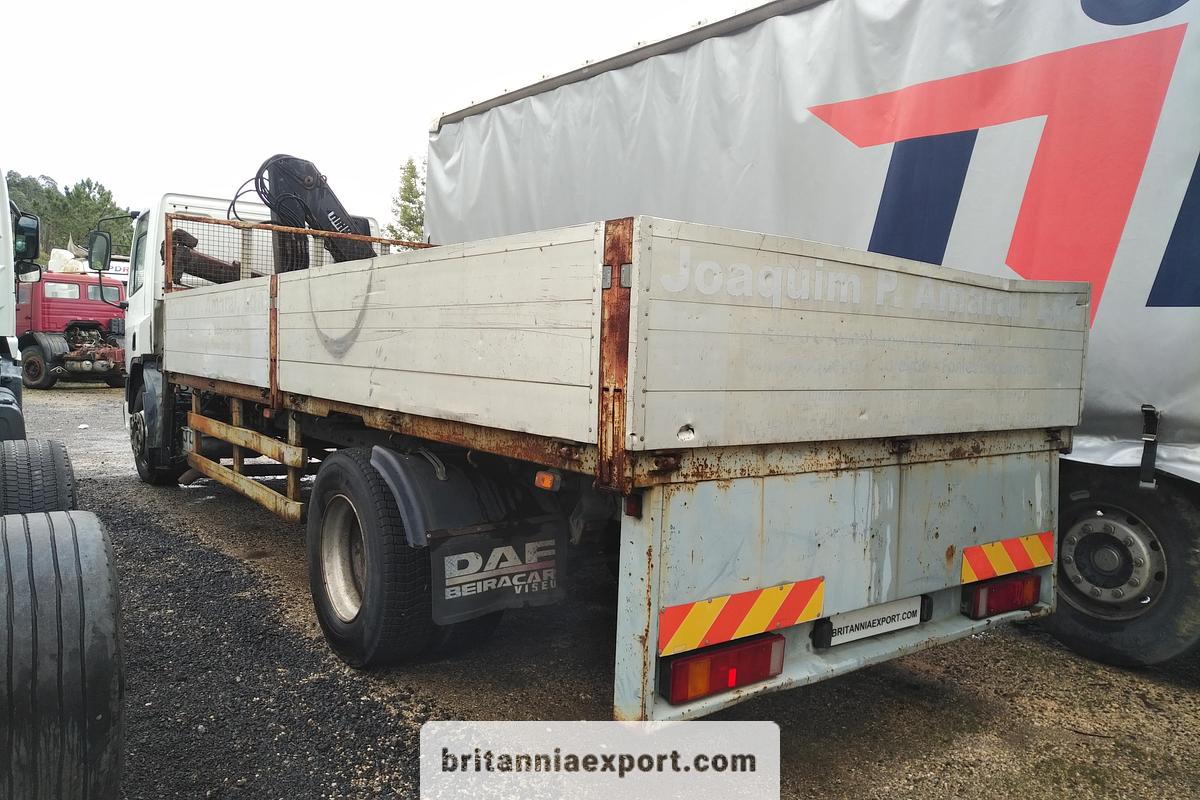 Used 1996 DAF 65 210 ATI | Euro 2 | 19 Ton | On Springs | Dropside Truck With HIAB Crane