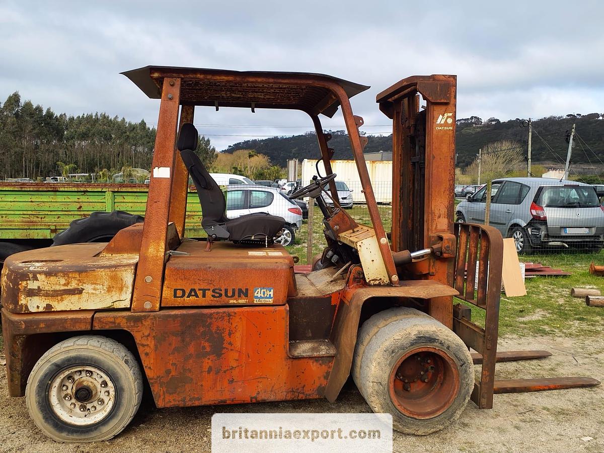 Used 1988 DATSUN 4 Ton Diesel Forklift – Nissan SD33T Turbo Diesel Engine