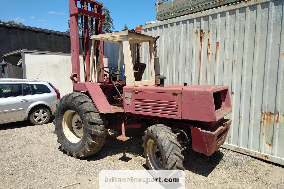 Used 1985 MANITOU MB30 C Rough Terrain 3 Ton Forklift, 6086 Hours