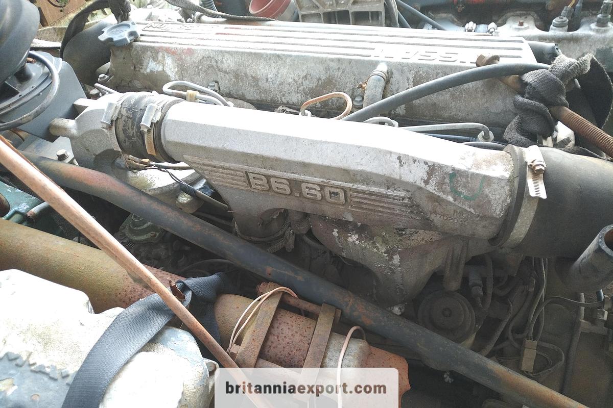 Used 1999 NISSAN B6.60 6 Cylinder Diesel Engine & ZF S5-42 Manual Gearbox for Nissan Truck
