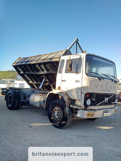Used 1984 VOLVO F720 250 Intercooler 19 ton 3 way tipper