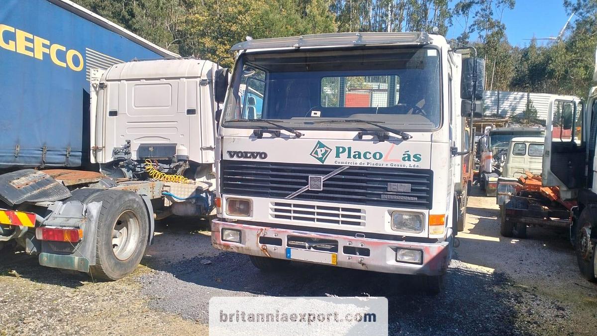 Used 1996 VOLVO FL7 260 Intercooler 19 Ton Flatbed Truck
