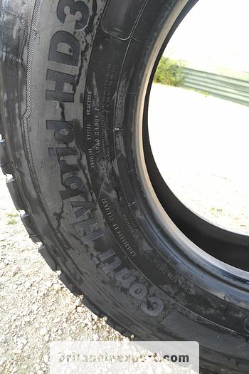 Refurbished 2024 CONTINENTAL 315/70R22.5 retread truck tyres