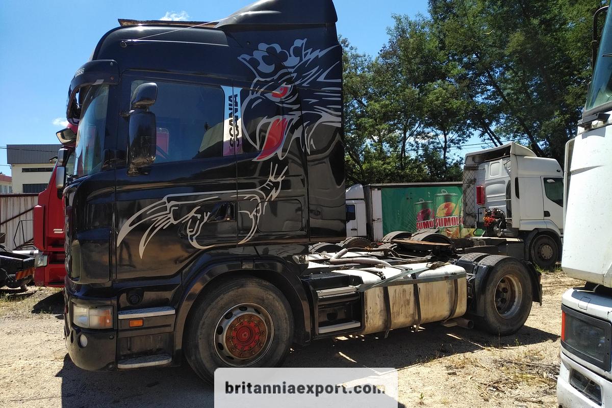 Used 2007 SCANIA R500 V8 Euro 4 4x2 Tractor Unit with PTO and Hydraulics