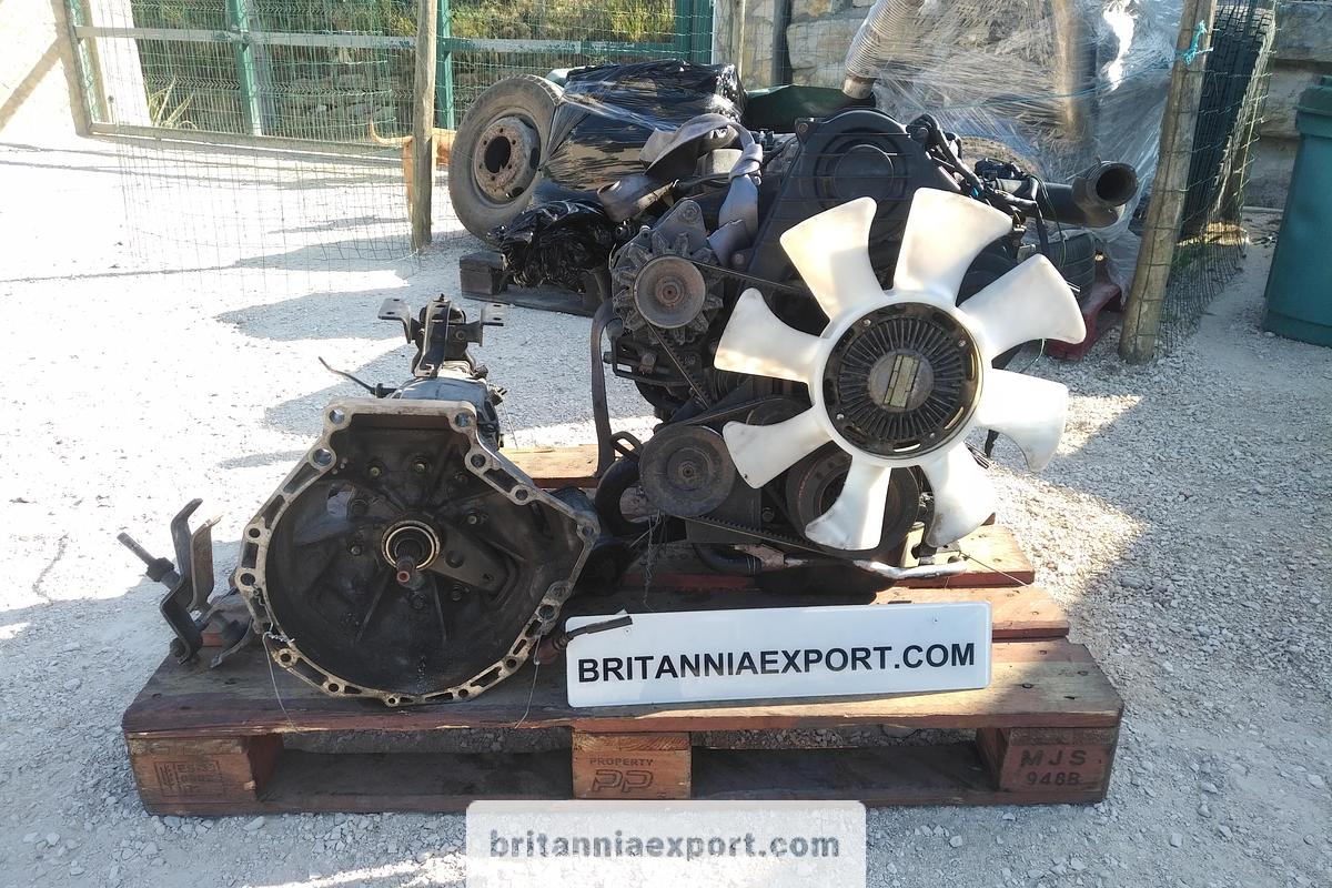 Used 1993 MAZDA 2.2 Diesel Engine & 5 Speed Manual Gearbox E2200 / Bongo / Ford / Kia Applications