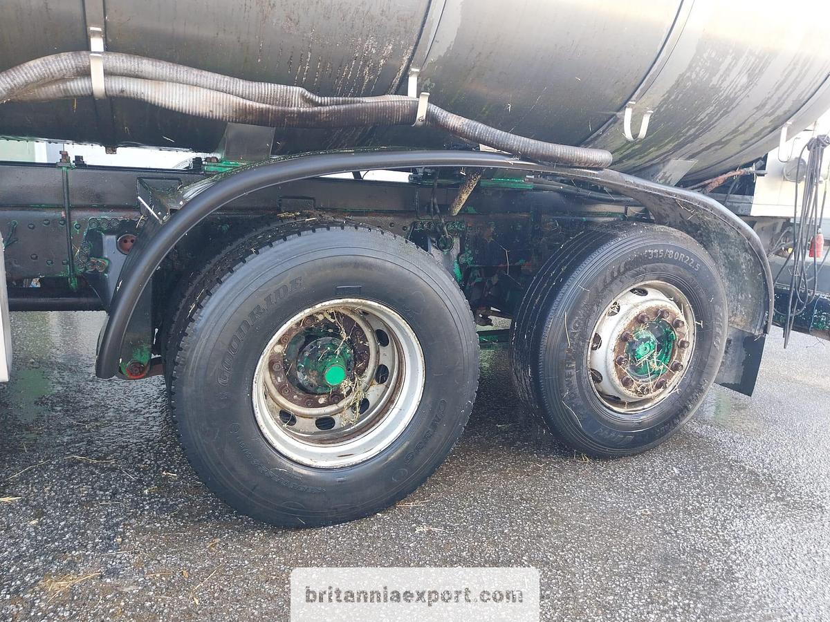 Used 1997 SCANIA 124 L 400 6x2 Stainless Steel Food Tanker Truck