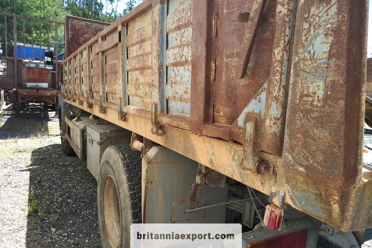 Used 1994 VOLVO FS7 260 Intercooler Manual Injector Pump On Full Springs 19 Ton 3 Way Tipper