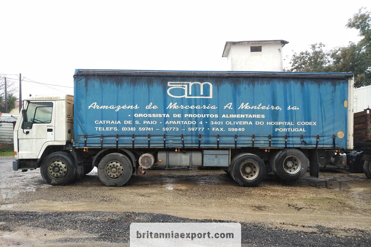 Used 1996 VOLVO FL10 320 | 8x2 12 Tyres | Euro 2 | 32 Ton Curtainsider Truck