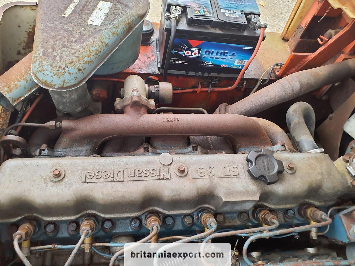 Used 1988 DATSUN 4 Ton Diesel Forklift – Nissan SD33T Turbo Diesel Engine