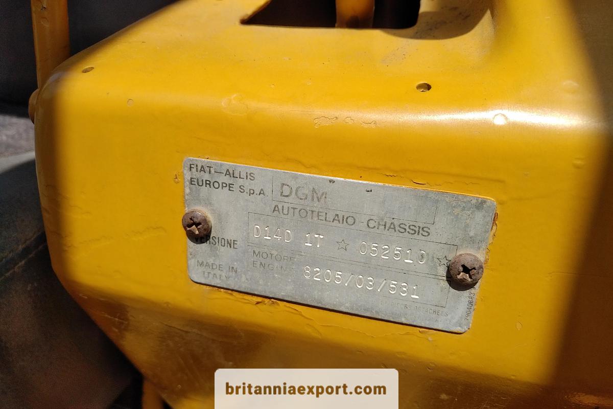 Used 1990 FIATALLIS 581/FD14 Bulldozer with Ripper | 4525 Hours | Heavy Duty Crawler Dozer