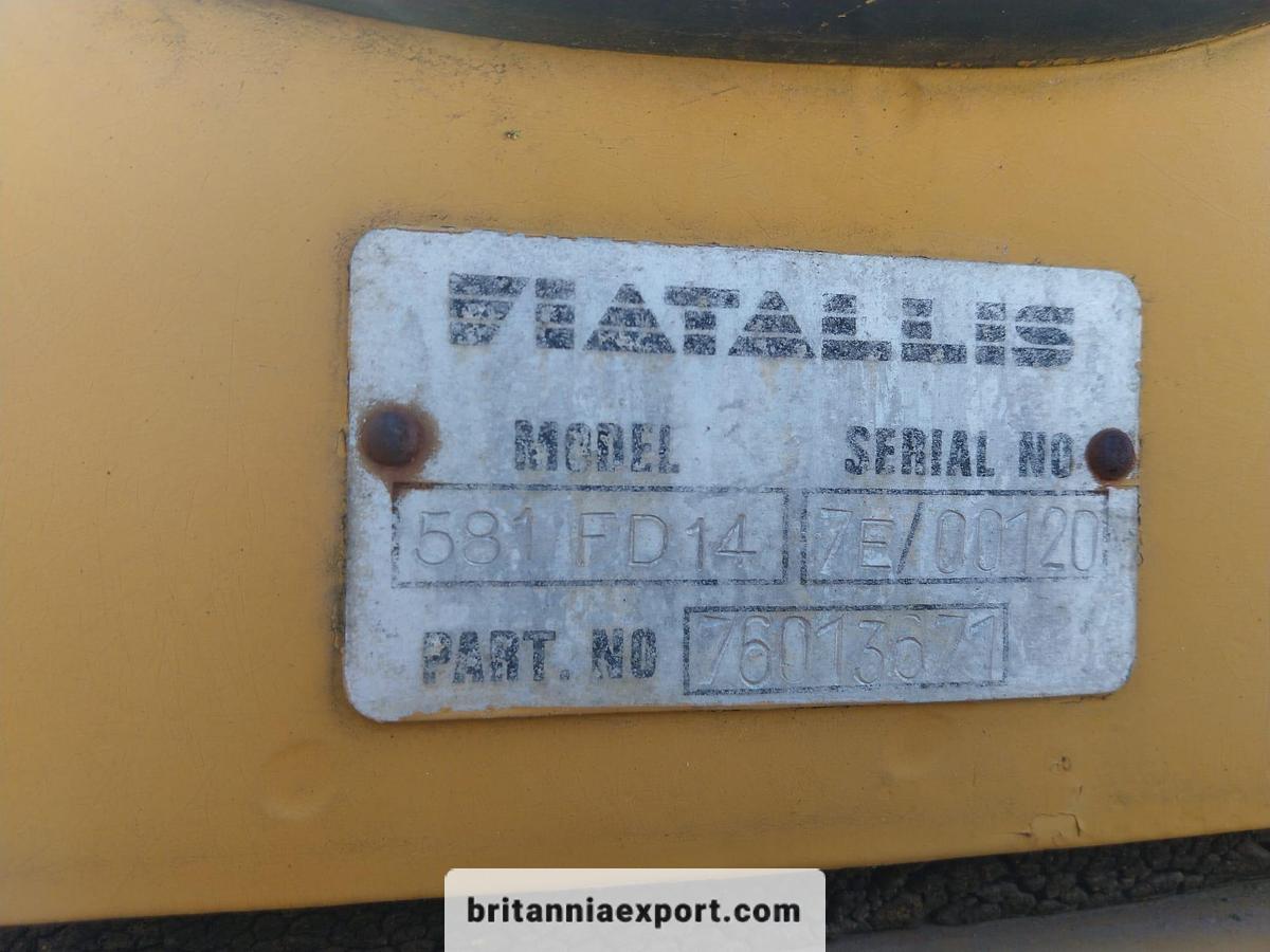 Used 1990 FIATALLIS FD14 Bulldozer with Ripper | 4525 Hours | Heavy Duty Crawler Dozer