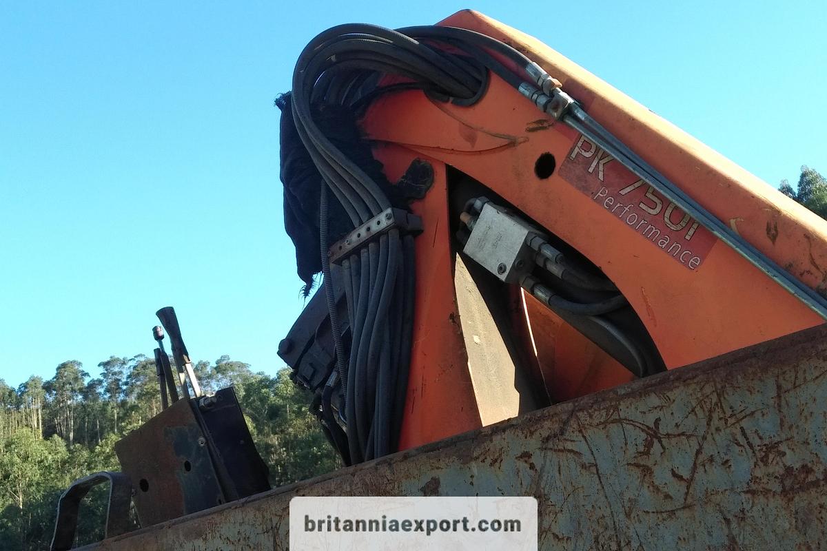 Used 2003 MERCEDES-BENZ Atego 1528 | 15 Ton | 3 Way Tipper | with Palfinger PK7501 5.7 Ton Crane