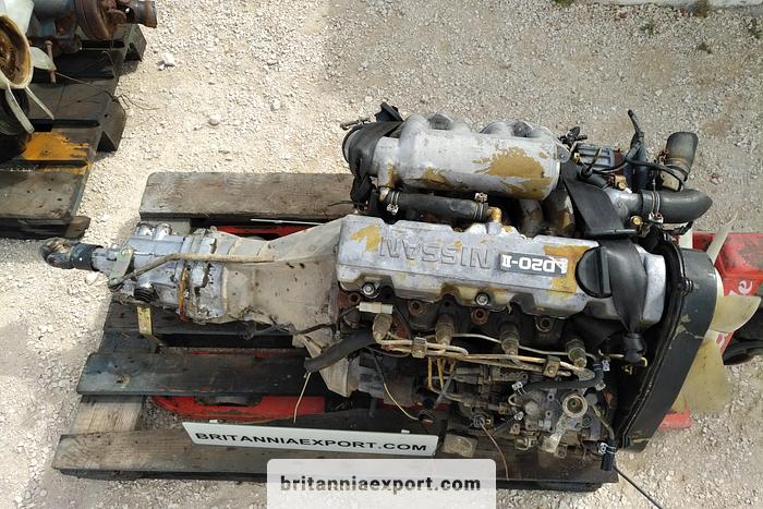 Used 1987 NISSAN LD20-II 2.0 diesel engine & manual gearbox for Nissan Vanette