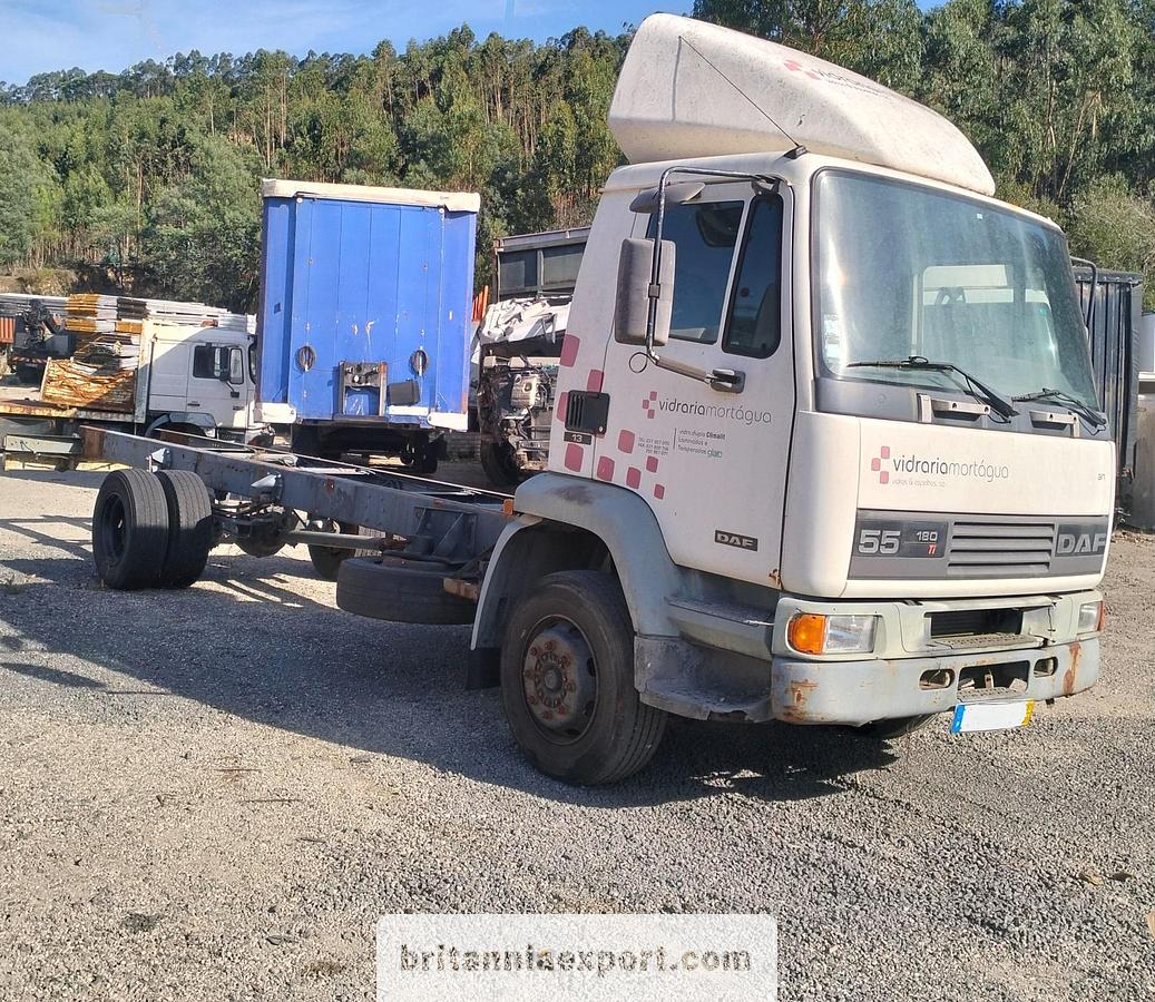 Used 1997 DAF 55 180 TI | 15 Ton | Euro 2 | ZF Manual | On springs | Chassis Cab Truck