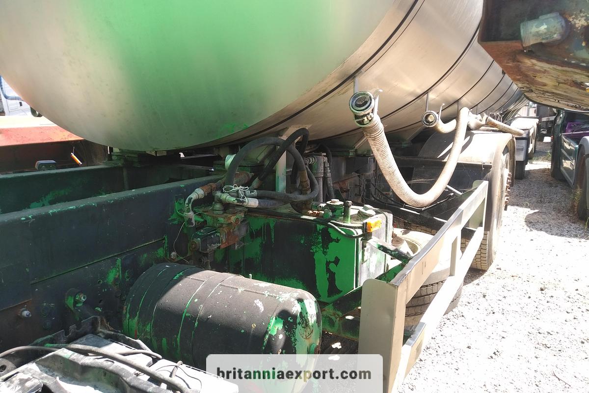 Used 1997 SCANIA 124 L 400 6x2 Stainless Steel Food Tanker Truck