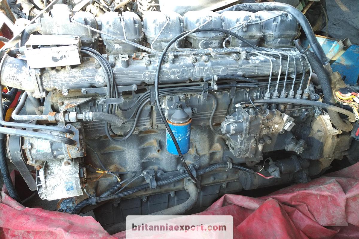 Used 1998 SCANIA DSC12 400 HP Euro 2 Engine + Scania GRS900R 12 Speed Manual Gearbox With Retarder – Complete Set.