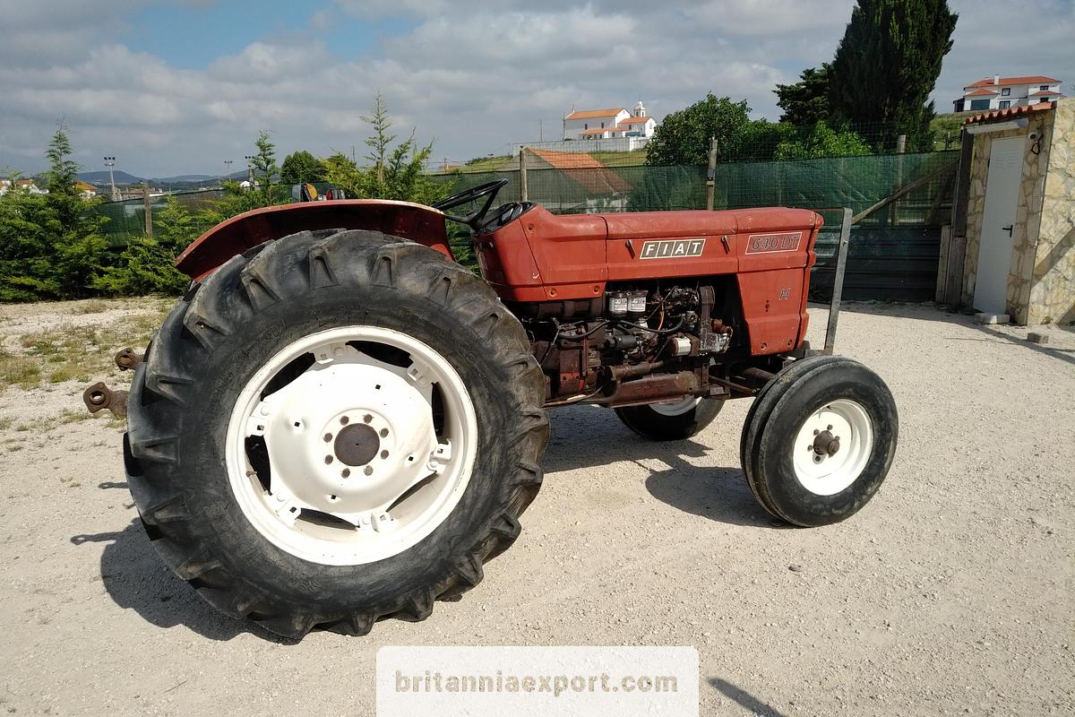 Used 1980 FIAT 640 Farm Tractor with Power Steering
