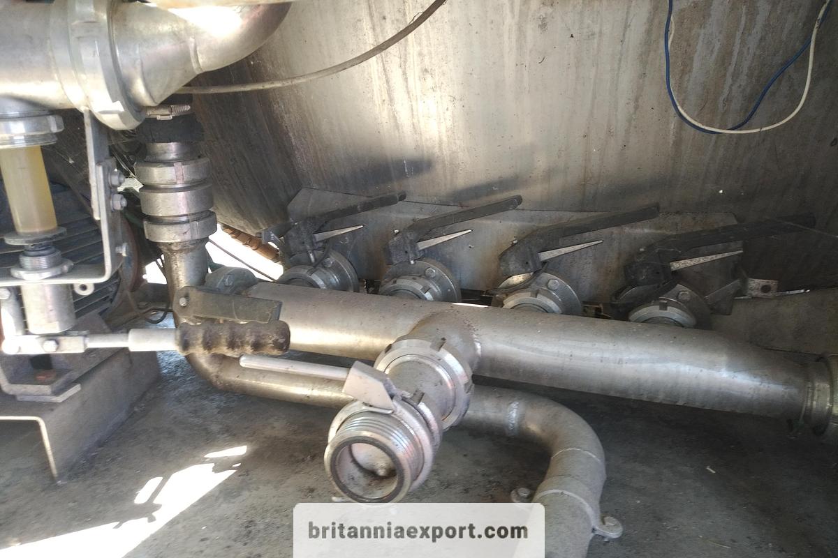 Used 1997 SCANIA 124 L 400 6x2 Stainless Steel Food Tanker Truck