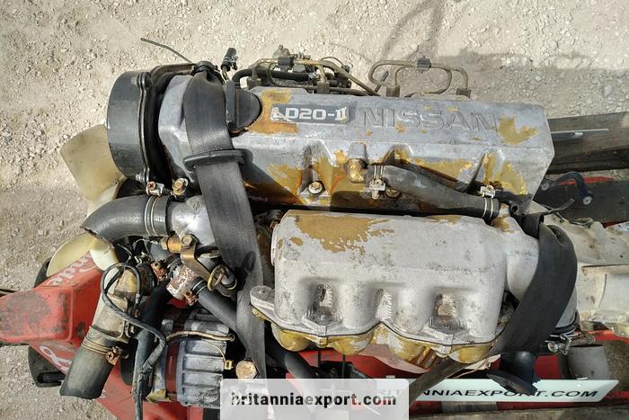 Used 1987 NISSAN LD20-II 2.0 diesel engine & manual gearbox for Nissan Vanette
