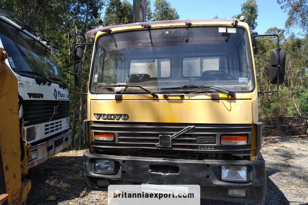 Used 1988 VOLVO FL619 | Turbo | 19 Ton | On Springs | Flatbed Truck