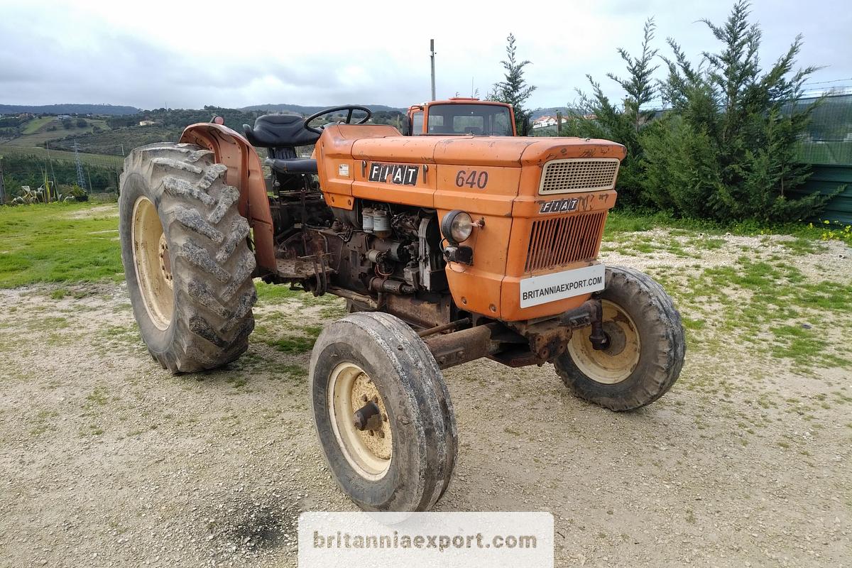 Used 1980 🚜 FIAT 640 4x2 Farm Tractor – Made in Italy | Export Ready.