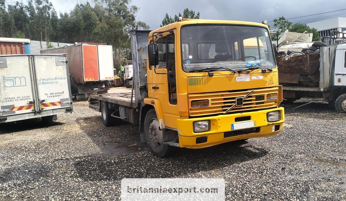 Used 1989 VOLVO FL614 170 14 Ton Plant Recovery Truck Manual Ramps