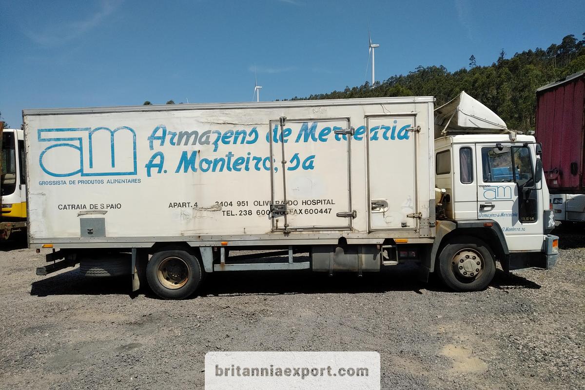 Used 1993 VOLVO FL614 210 Turbo Intercooler | 14 Ton | Manual Pump | Isothermic Box Truck