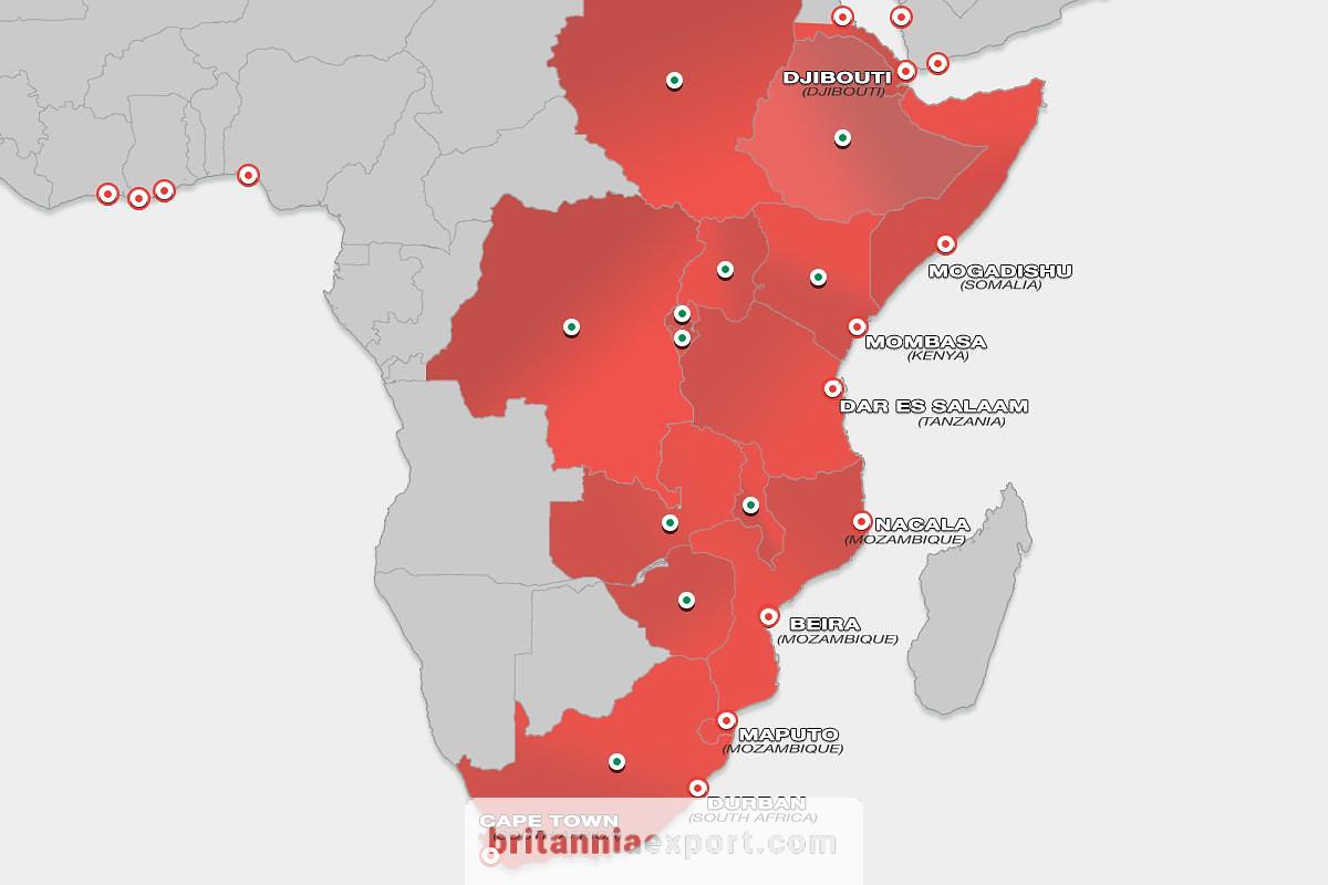 RoRO Shipping to Africa from Estonia